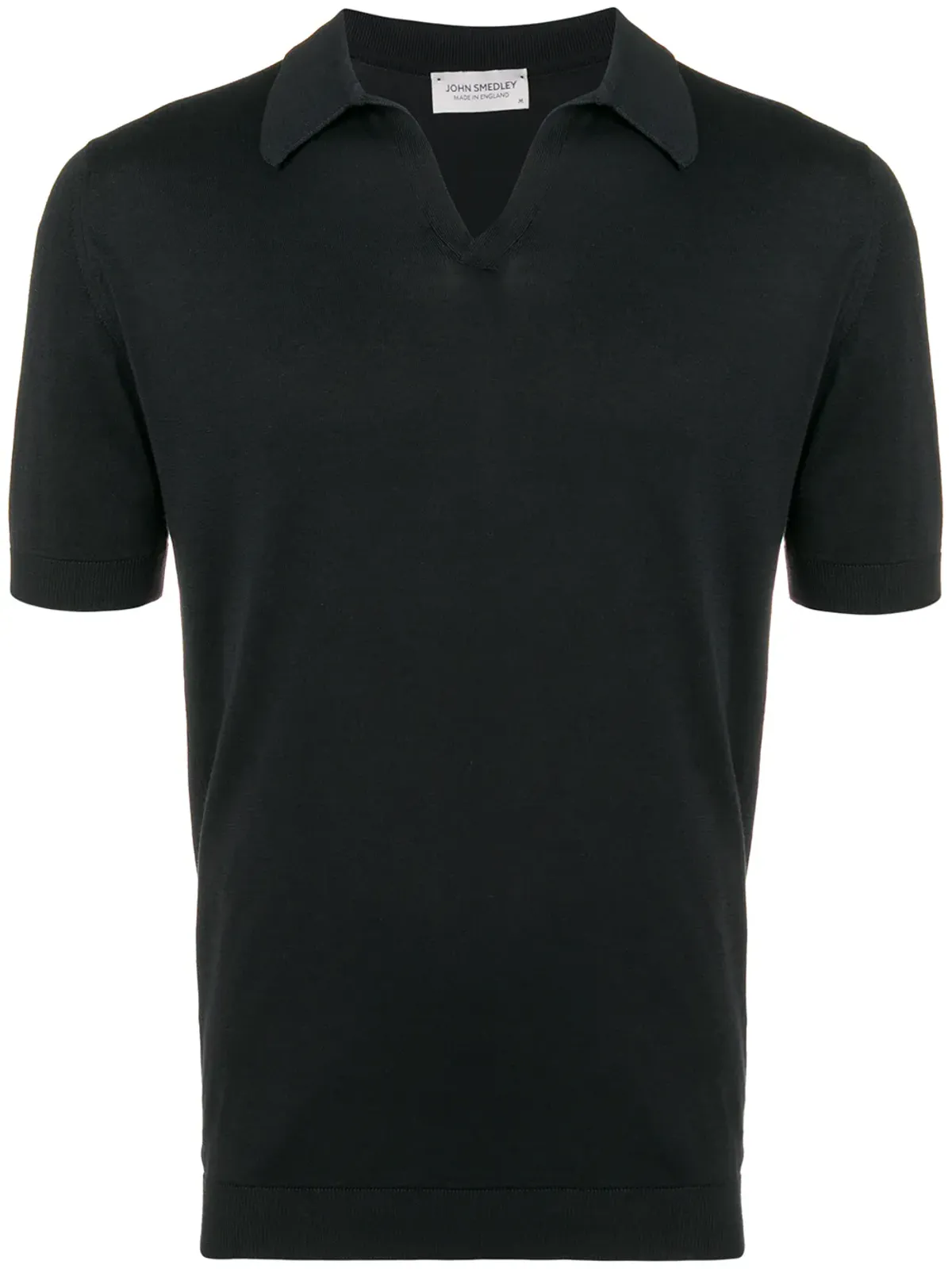 John Smedley 開襟ポロシャツ - 画像1