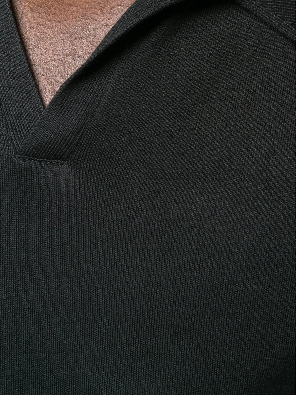 John Smedley 開襟ポロシャツ - 画像5