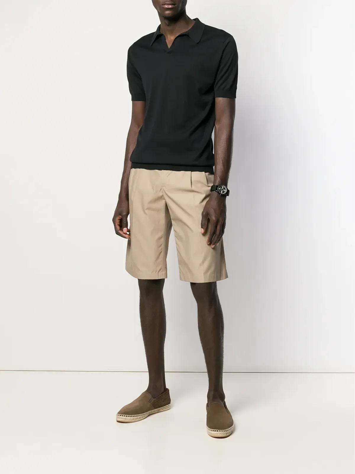 John Smedley 開襟ポロシャツ - 画像2