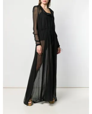 Saint Laurent シアー マキシドレス - サムネイル3