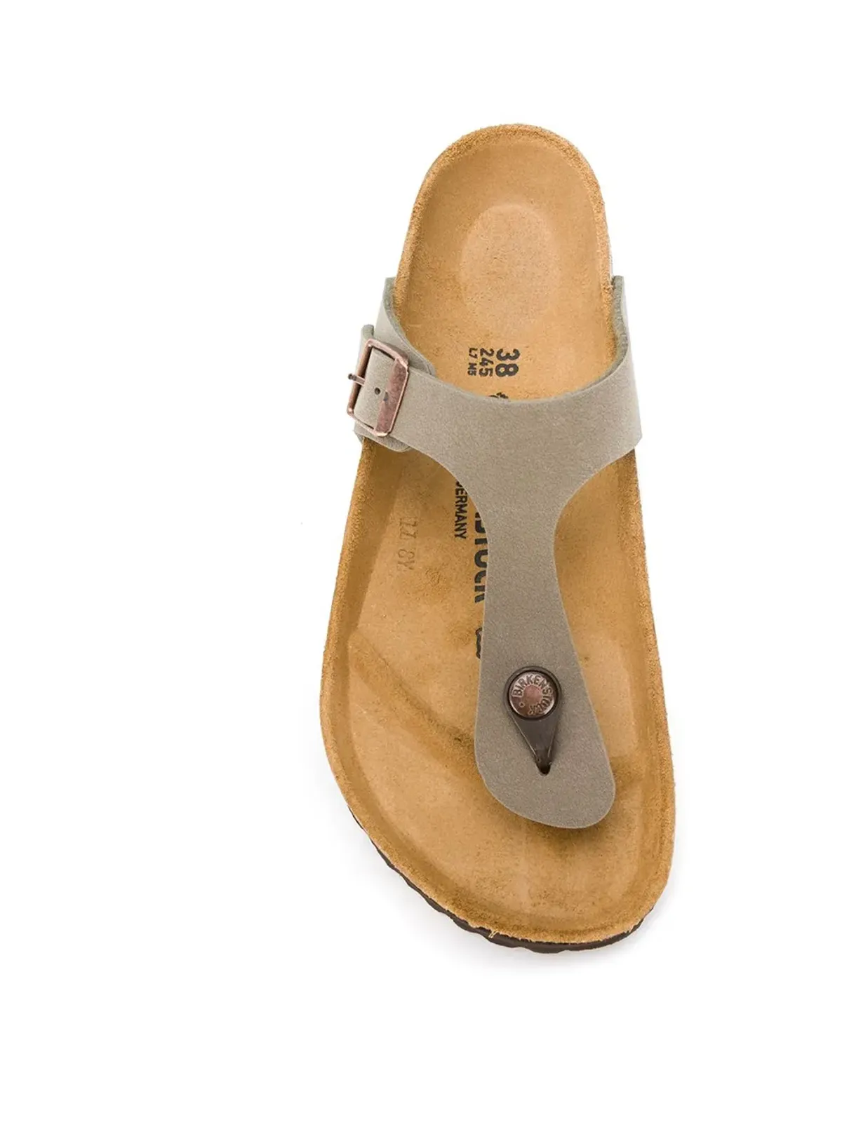 Birkenstock フラット・トングサンダル - ブラウン - 画像4