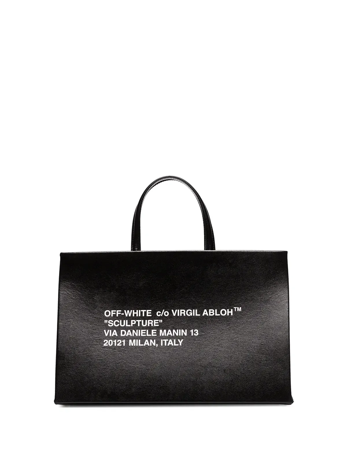 Off-White ボックス型トート - 画像3