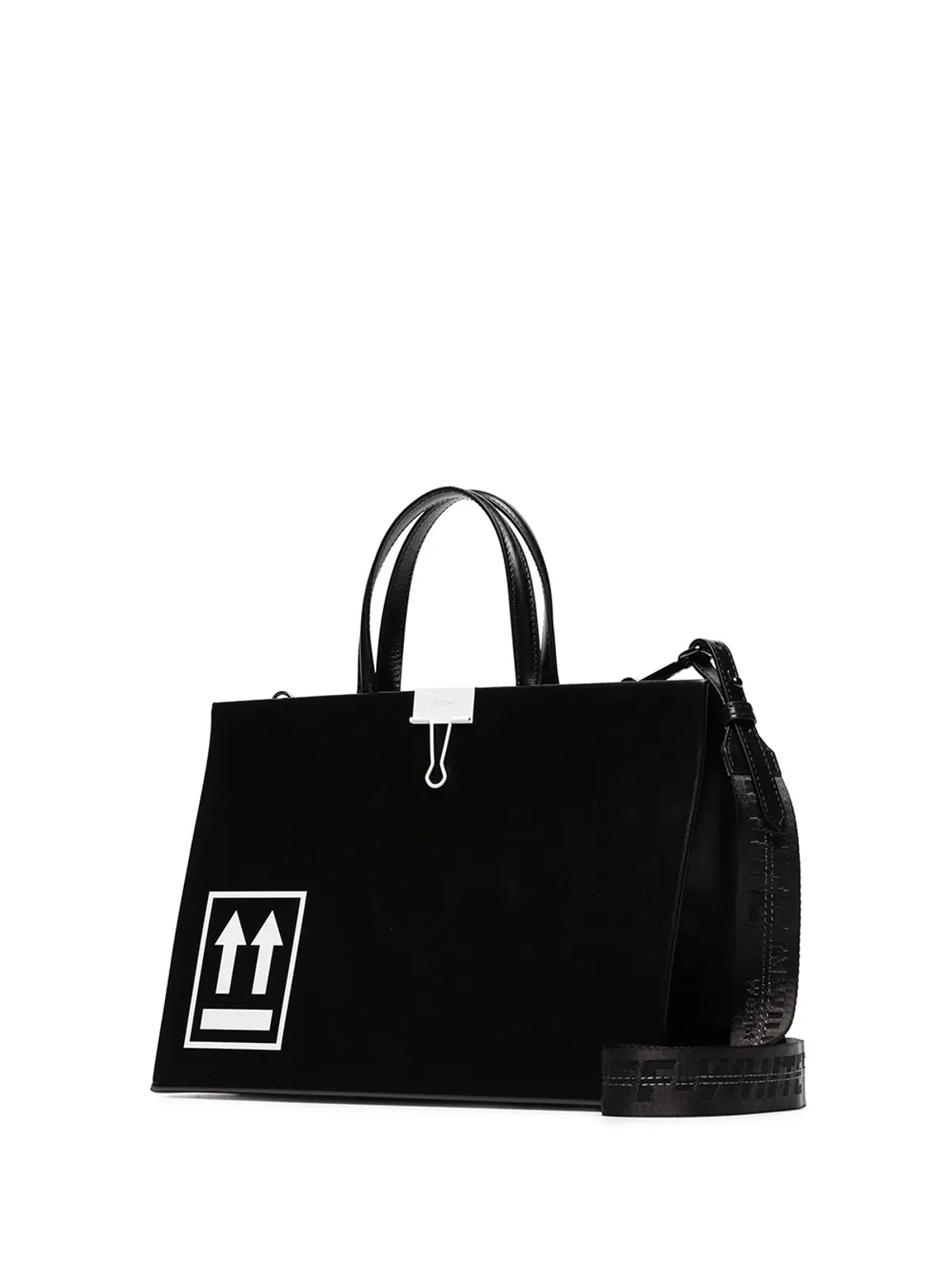 Off-White ボックス型トート - 画像4