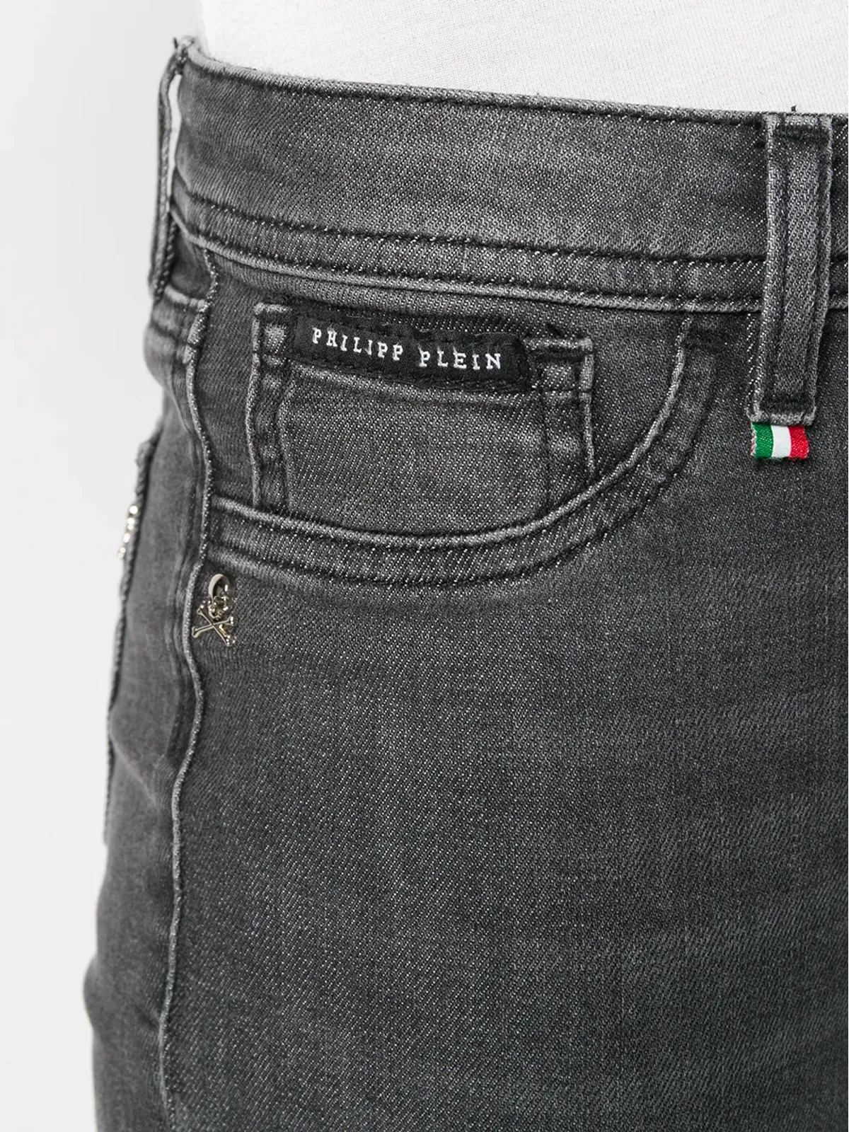 Philipp Plein スリムフィットジーンズ - 画像5