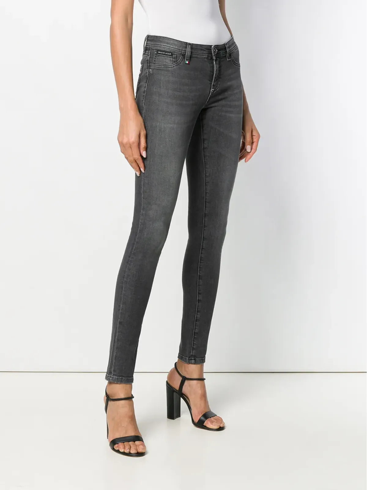 Philipp Plein スリムフィットジーンズ - 画像3