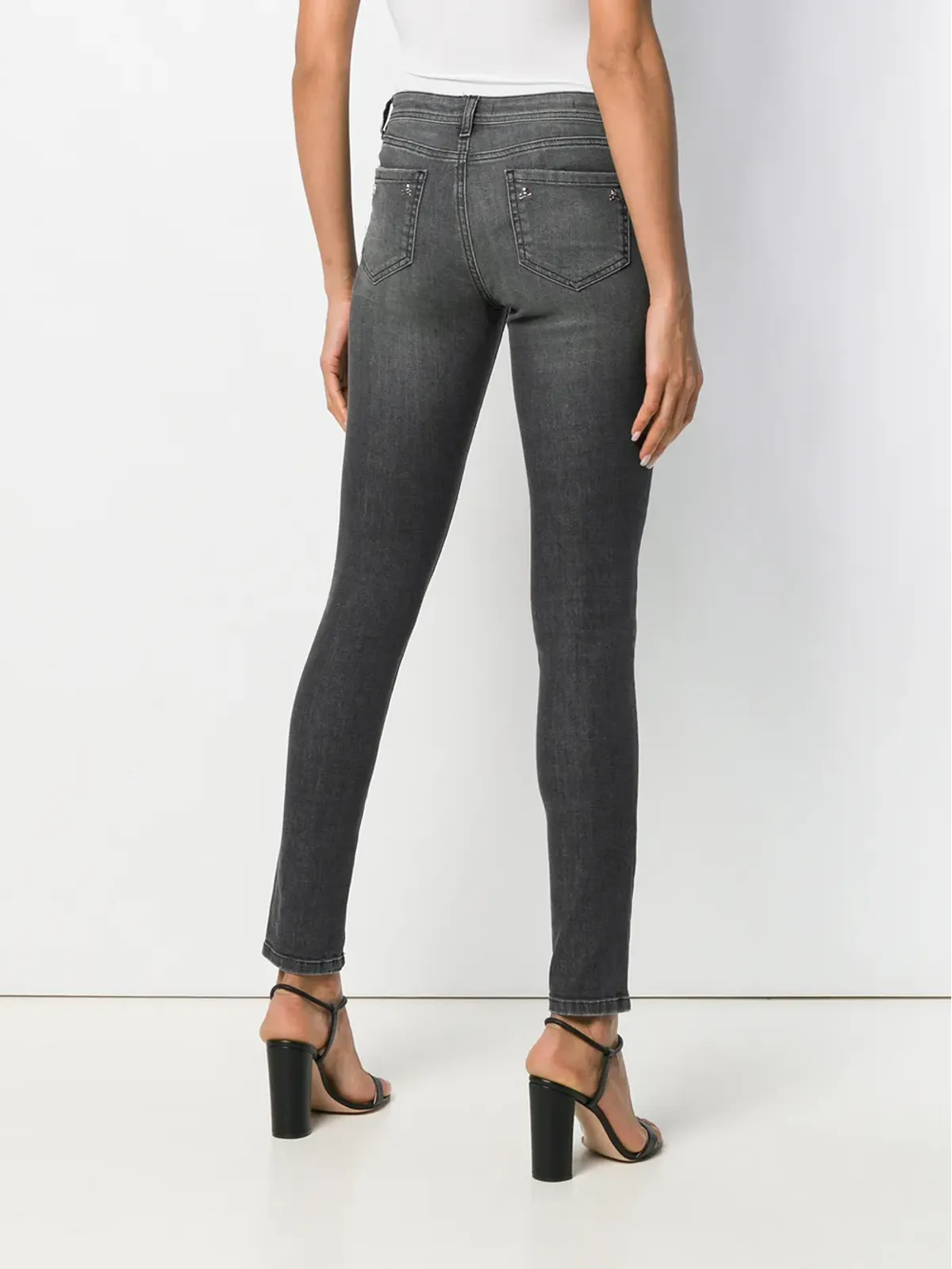 Philipp Plein スリムフィットジーンズ - 画像4