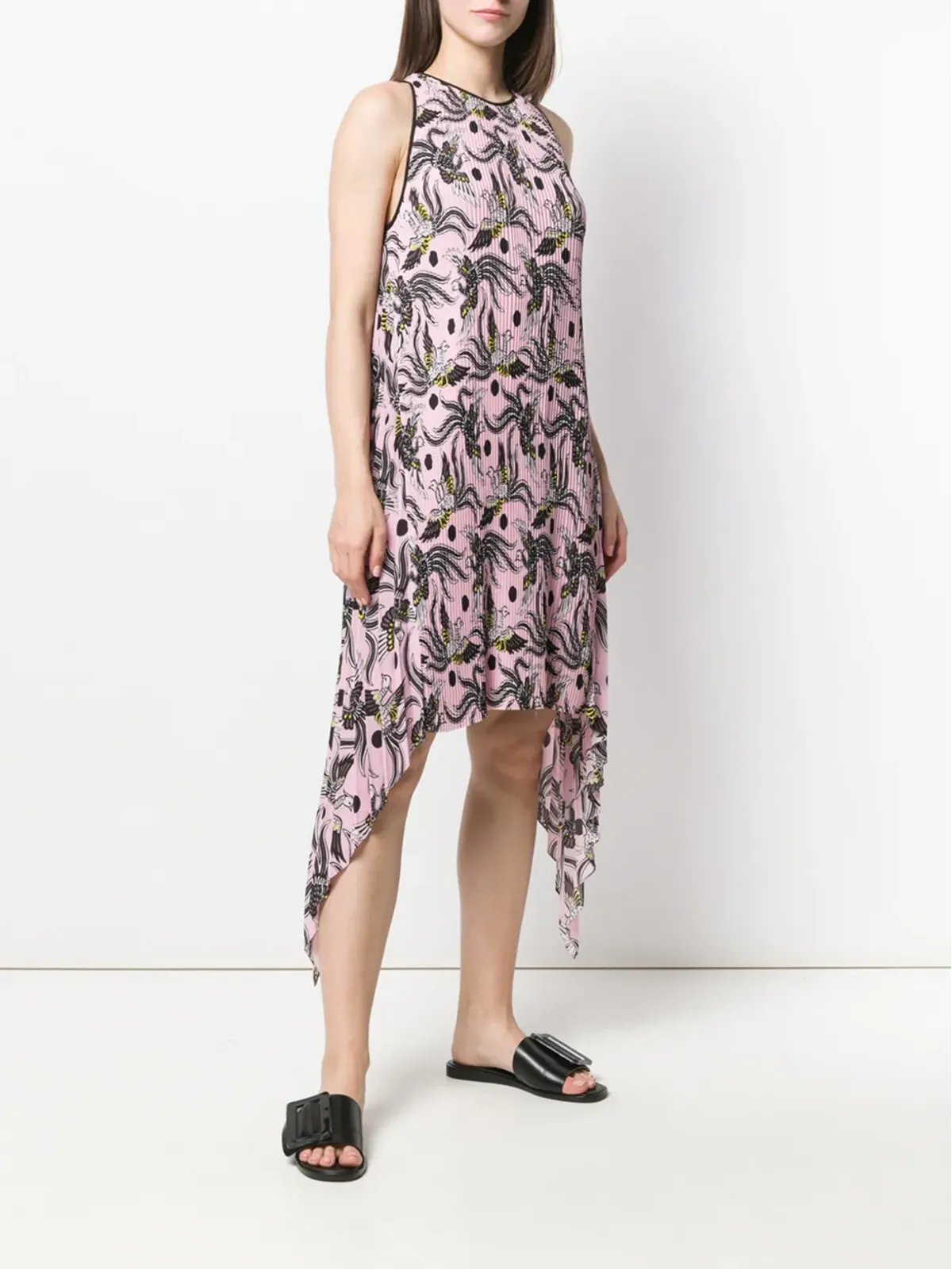Kenzo フライングフェニックス ドレス - ピンク - 画像3