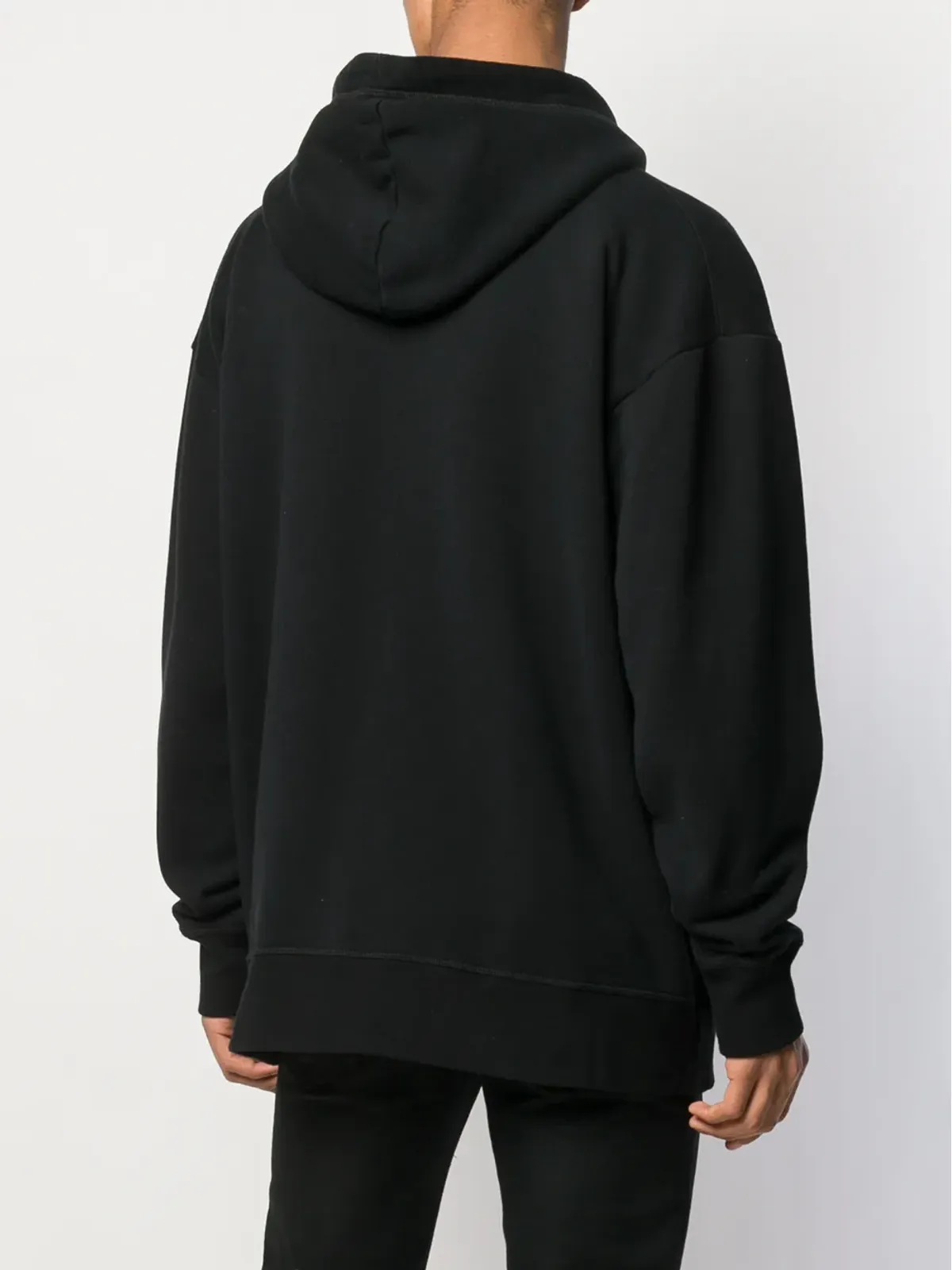 DSQUARED2 パネル付きフーディー ブラック - 画像4