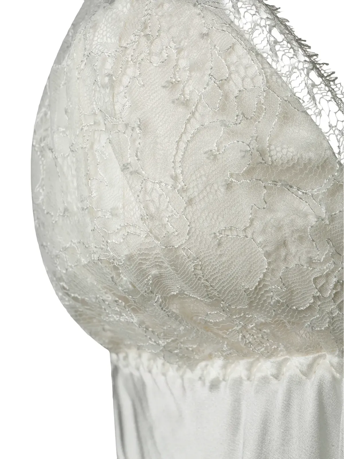 Gilda & Pearl Montparnasse babydoll chemise - White - 画像3