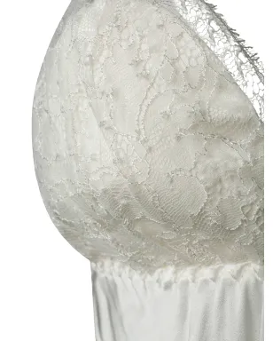 Gilda & Pearl Montparnasse babydoll chemise - White - サムネイル3