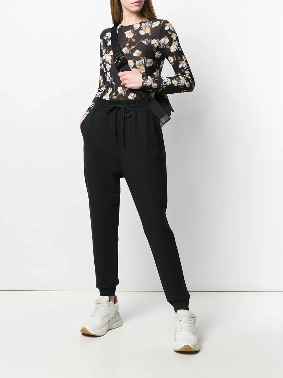 Love Moschino ハートプリントスウェットパンツ - 画像2