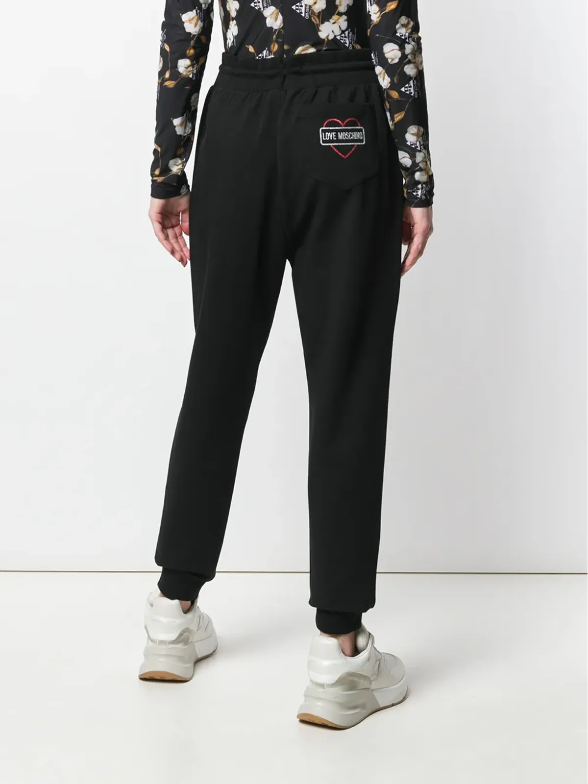 Love Moschino ハートプリントスウェットパンツ - 画像4