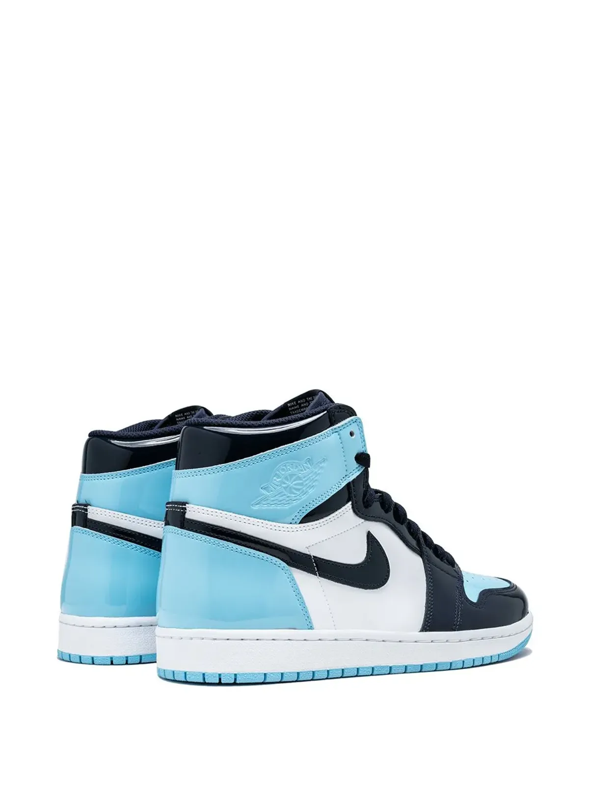 Jordan エアジョーダン 1 ハイOG UNC パテントレザー スニーカー - 画像3