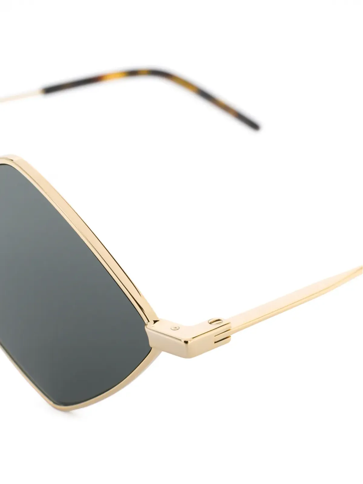 Saint Laurent Eyewear ダイヤモンドシェイプフレーム サングラス - 画像3