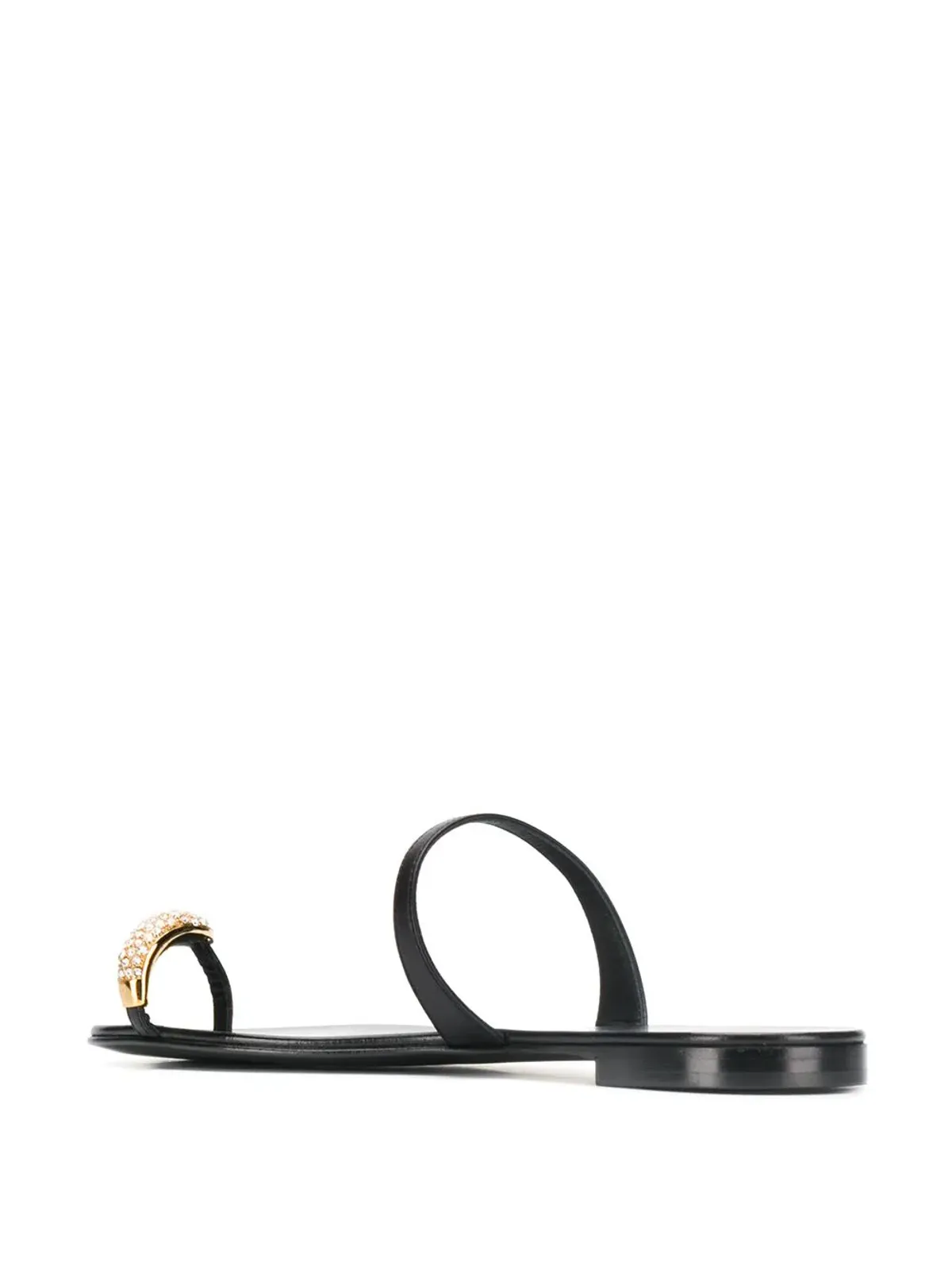 Giuseppe Zanotti リングサンダル - Black - 画像2