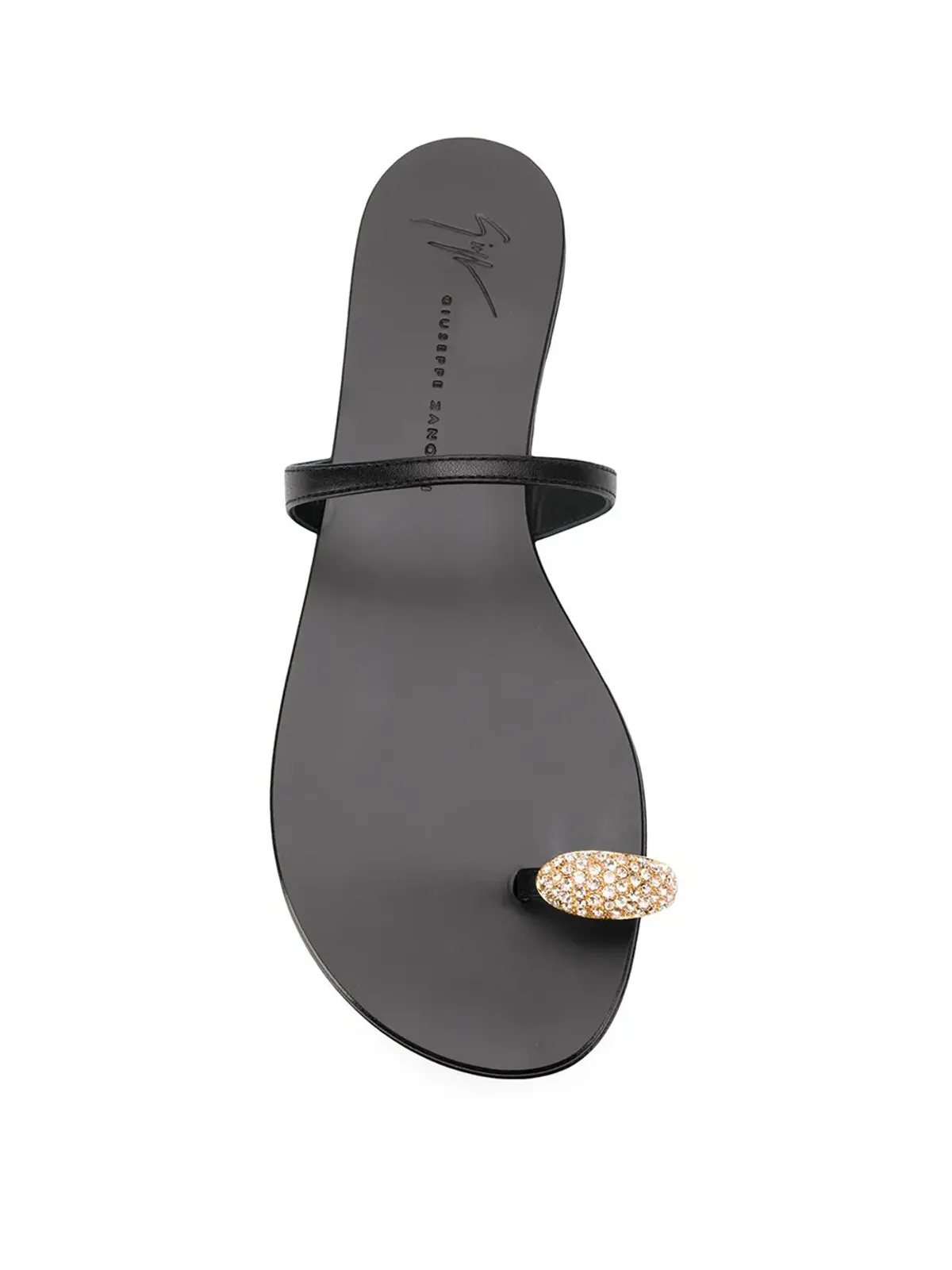 Giuseppe Zanotti リングサンダル - Black - 画像4