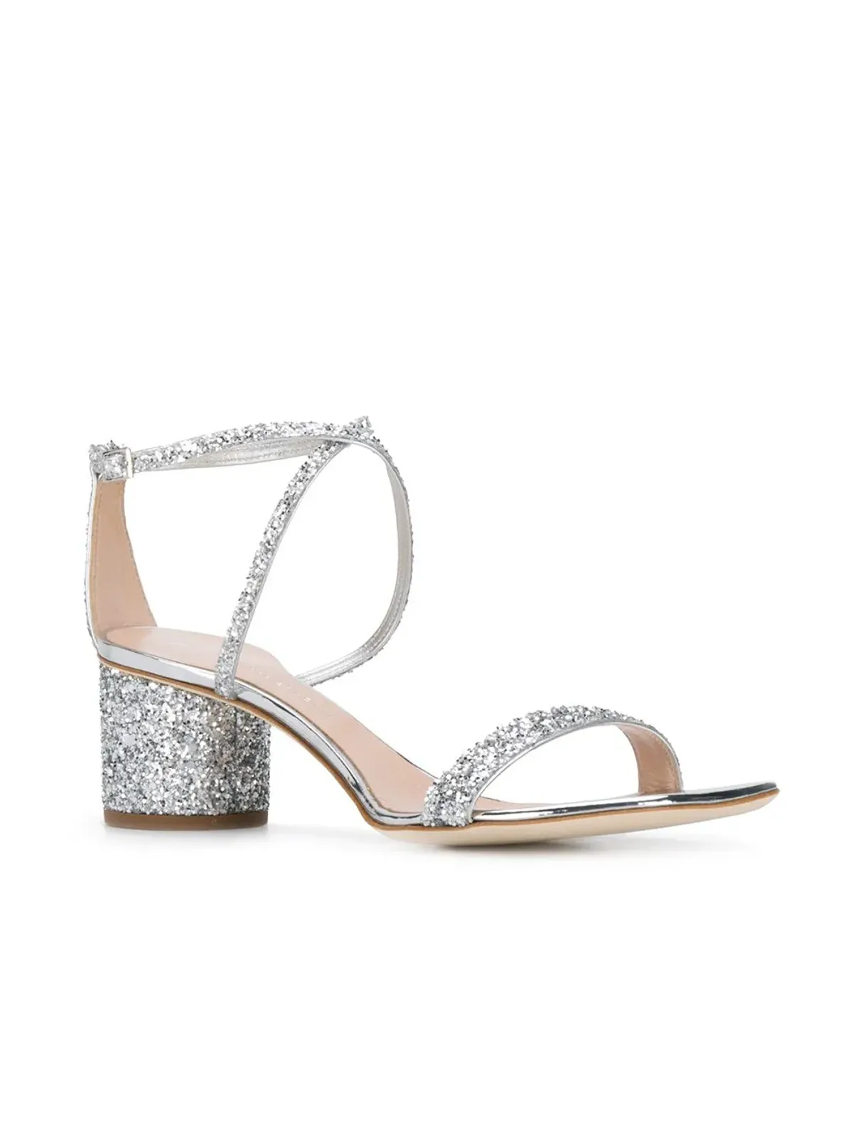 Giuseppe Zanotti タラ グリッター サンダル - 画像2
