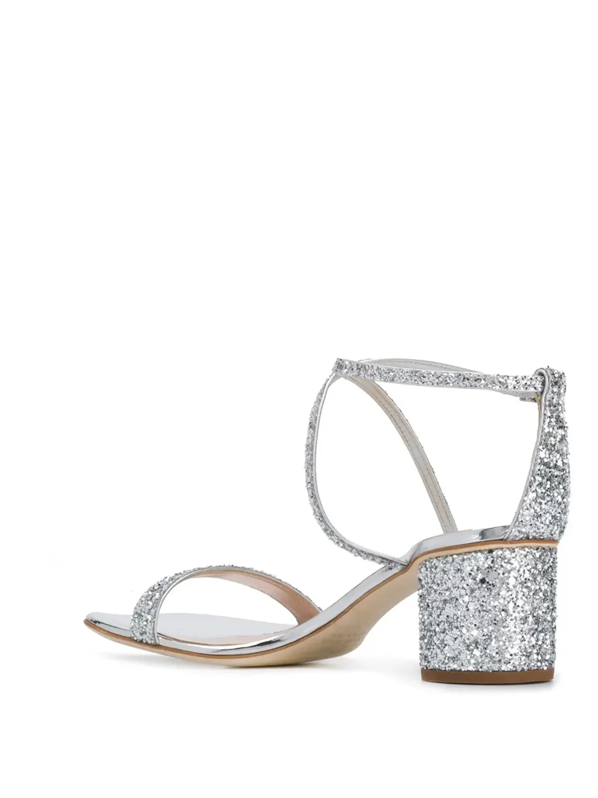 Giuseppe Zanotti タラ グリッター サンダル - 画像3