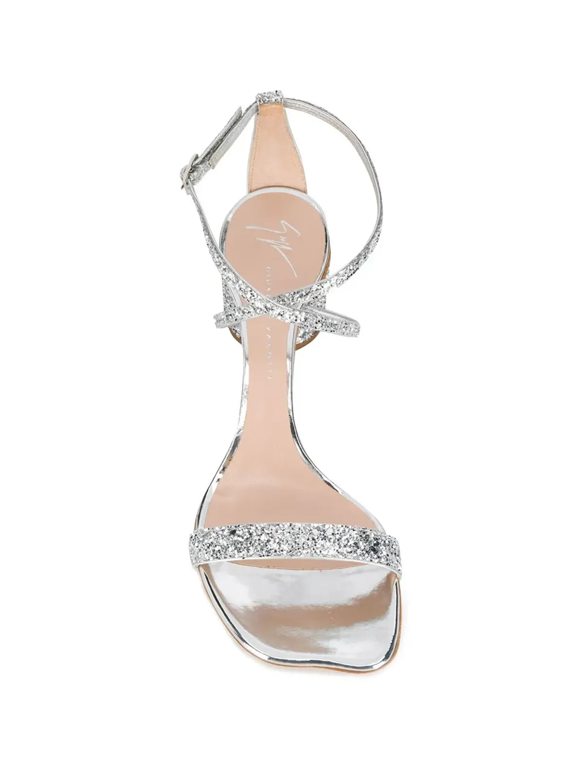Giuseppe Zanotti タラ グリッター サンダル - 画像4