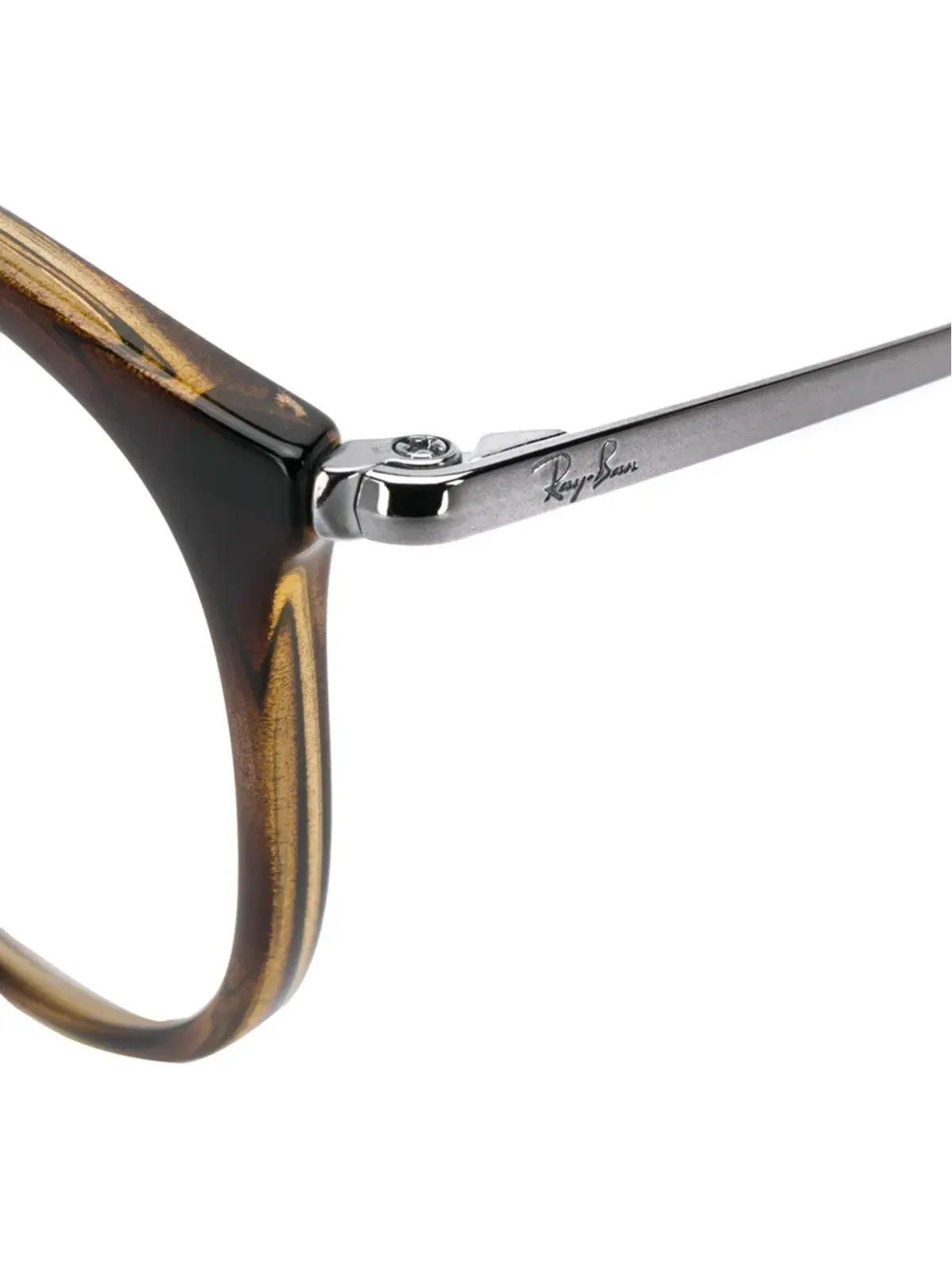 Ray-Ban べっ甲柄眼鏡 - 画像3