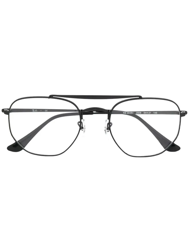 Ray-Ban Ray-Ban トップバー付き丸型メガネの商品画像