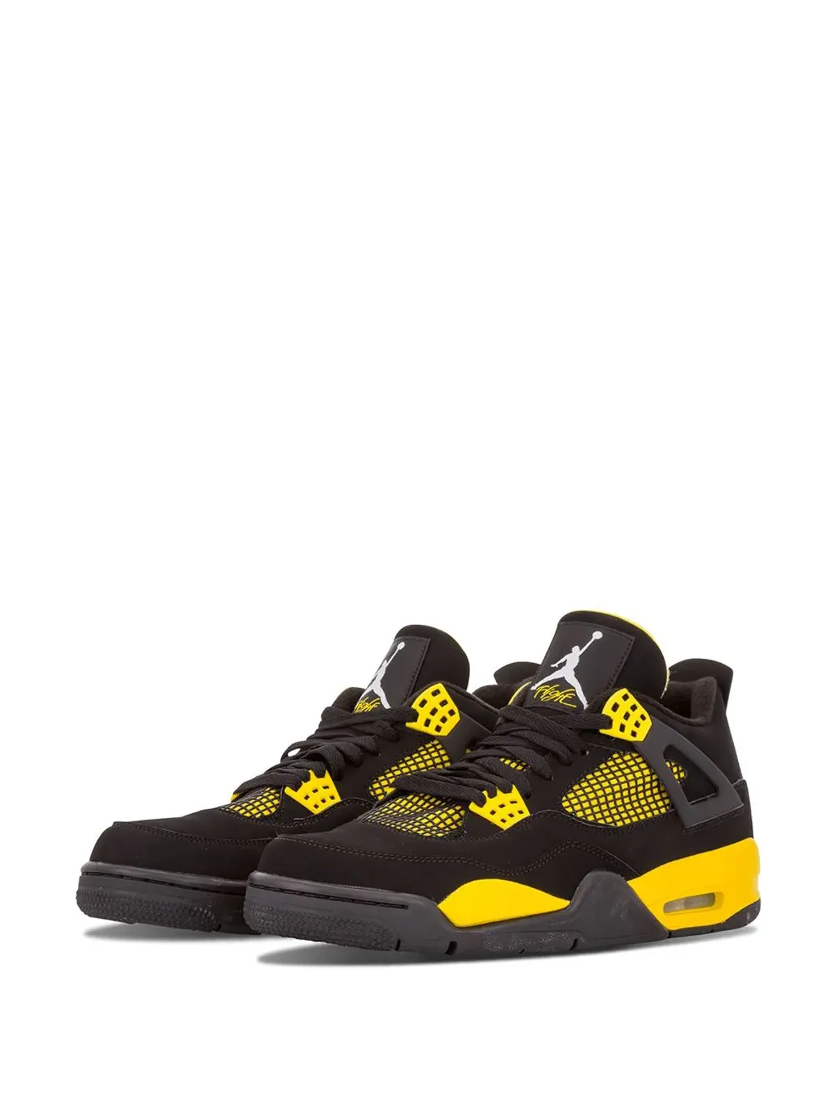 Jordan エアジョーダン 4 レトロ Thunder スニーカー - 画像2