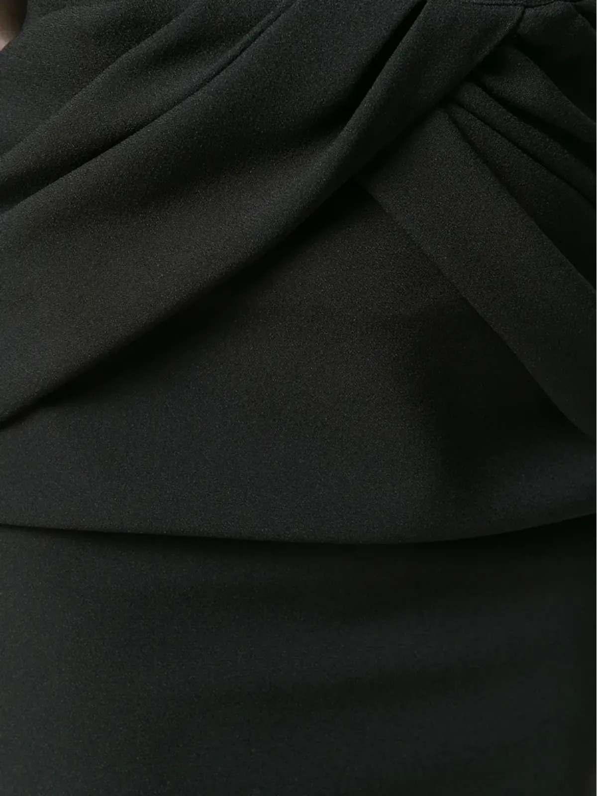 Saint Laurent ドレープスタイルスカート - ブラック - 画像5