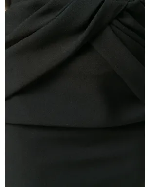 Saint Laurent ドレープスタイルスカート - ブラック - サムネイル5
