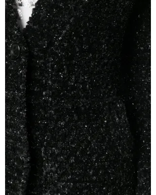 Saint Laurent メタリックVネック カーディガン - サムネイル5