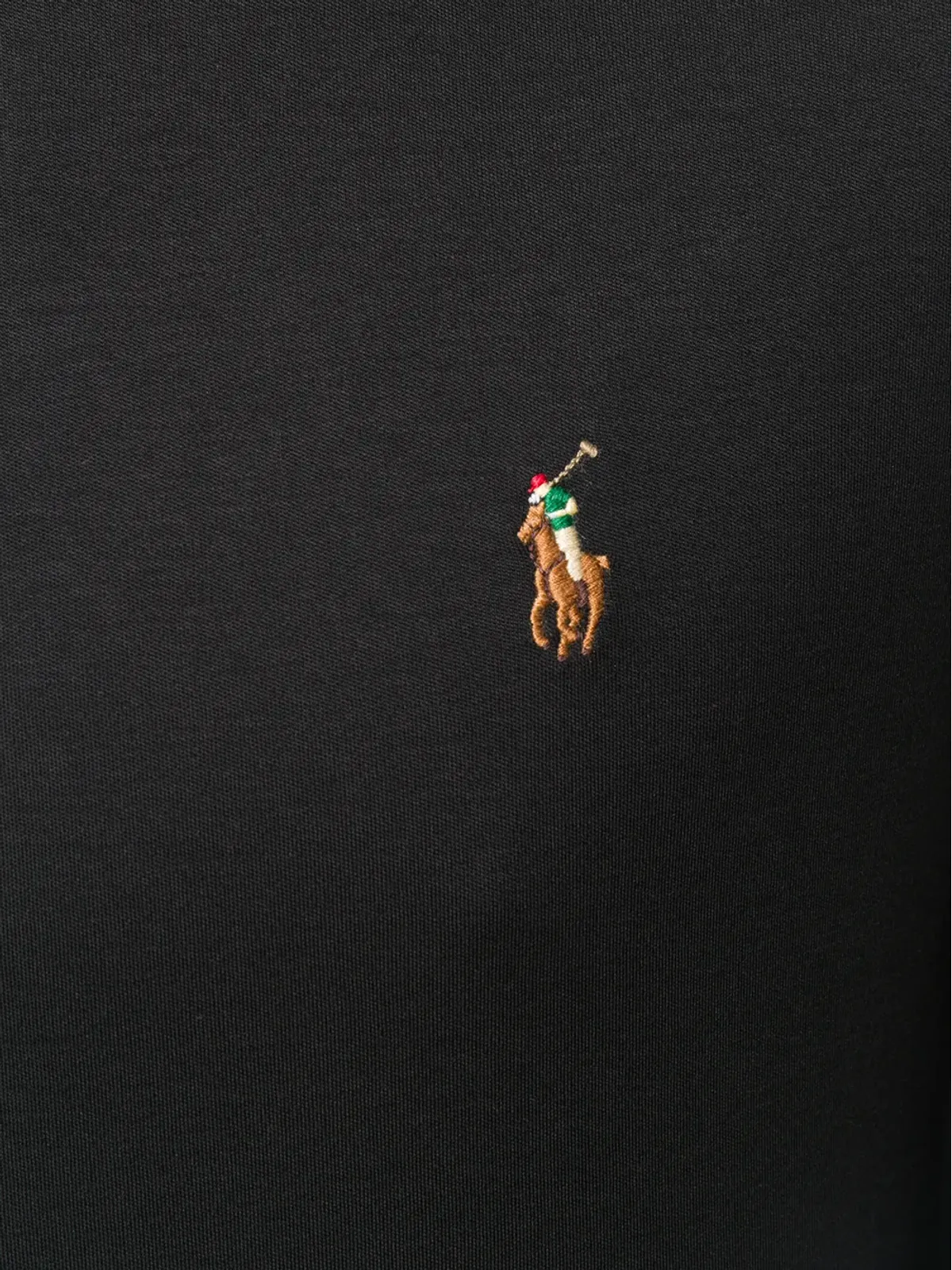 Polo Ralph Lauren ロゴ刺繍入り ロングスリーブTシャツ - ブラック - 画像5