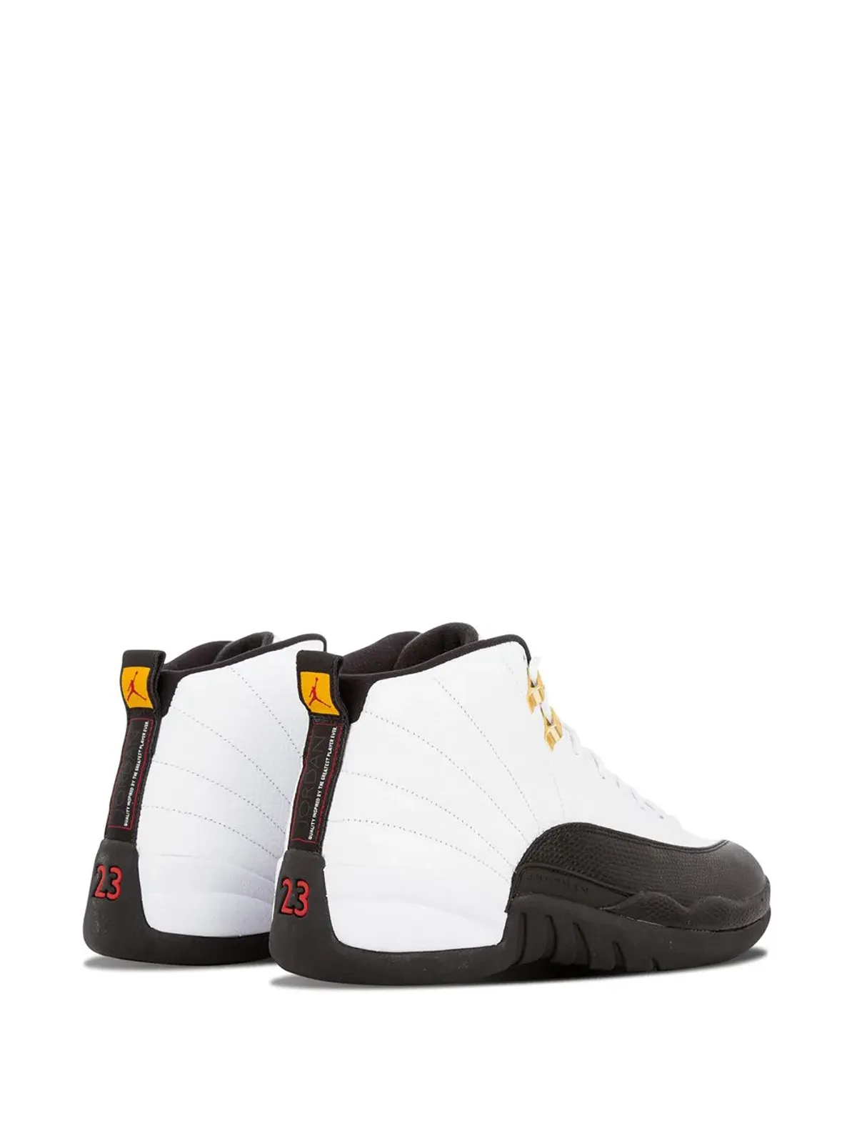 Jordan エアジョーダン 12 レトロ Taxi スニーカー（ホワイト） - 画像3