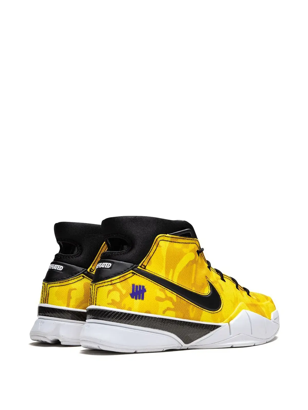 Nike コービー1 Protro PE イエロー迷彩 スニーカー - 画像3