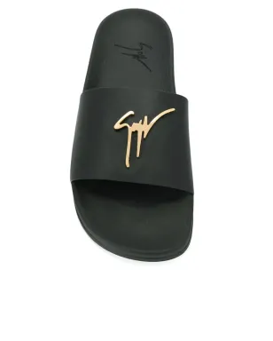 Giuseppe Zanotti Signature slides - Black - サムネイル3