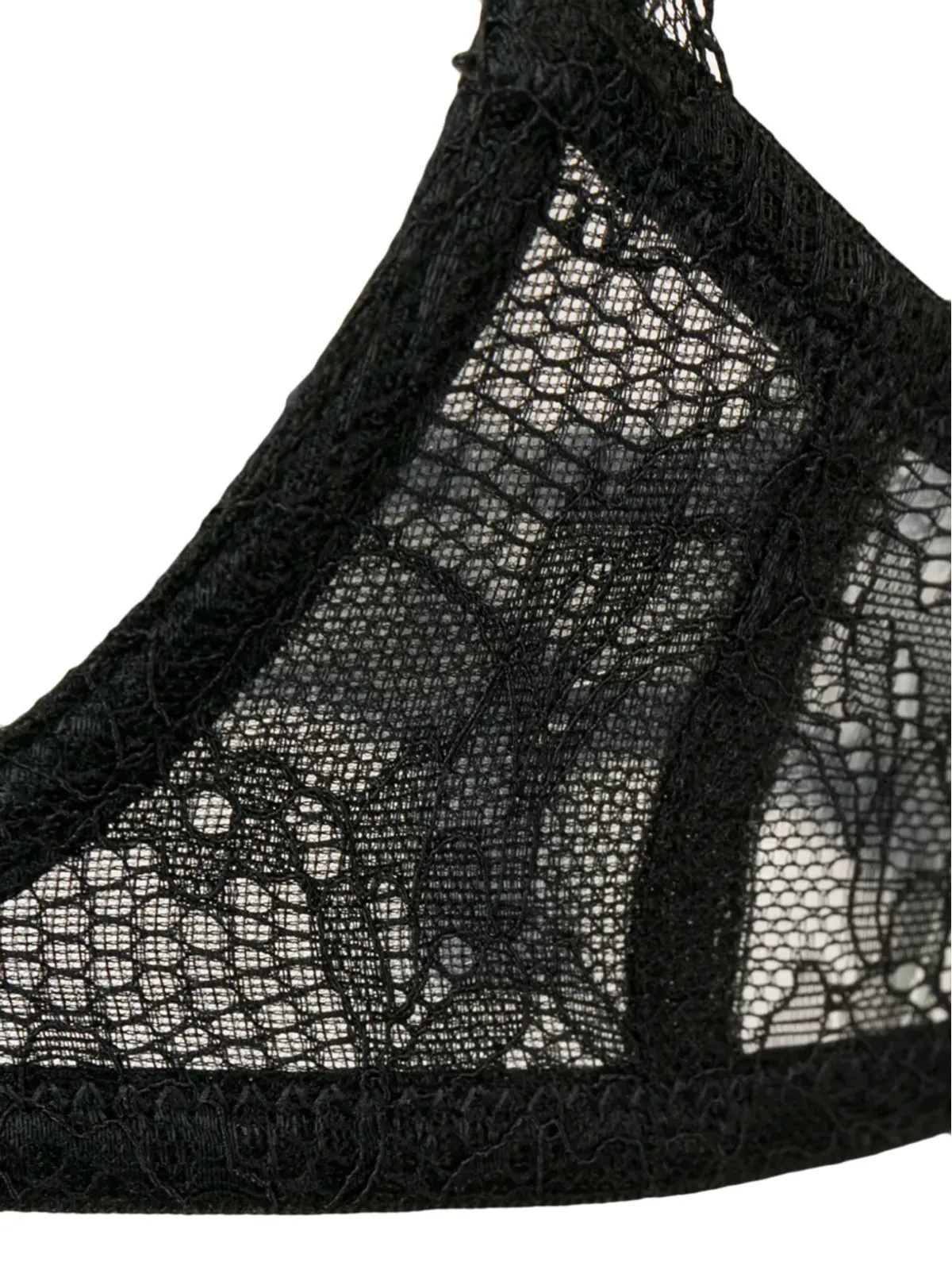 Maison Close Le Petit Secret naked breast bra - Black - 画像3