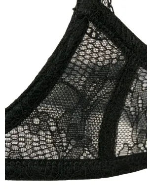 Maison Close Le Petit Secret naked breast bra - Black - サムネイル3