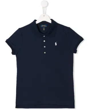 POLO RALPH LAUREN KIDS ティーン刺繍ロゴ ポロシャツ - サムネイル1