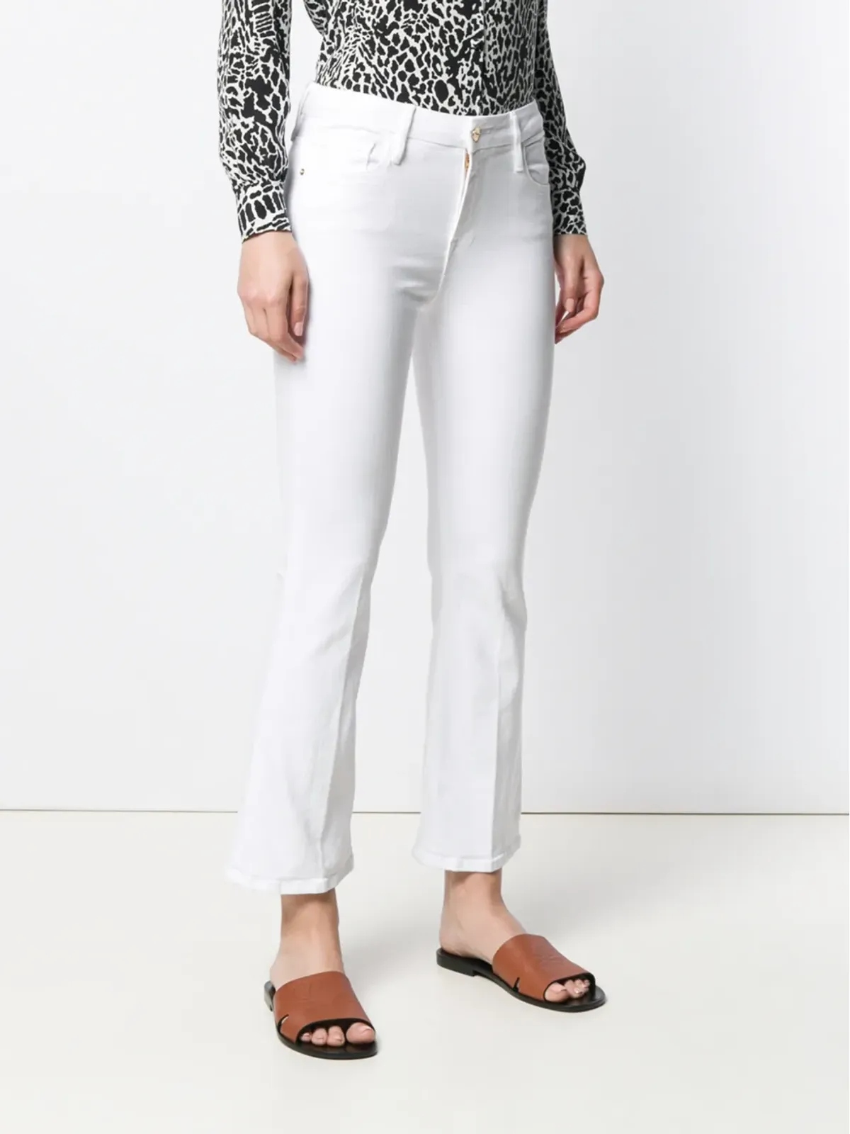 FRAME bootcut jeans - White - 画像3