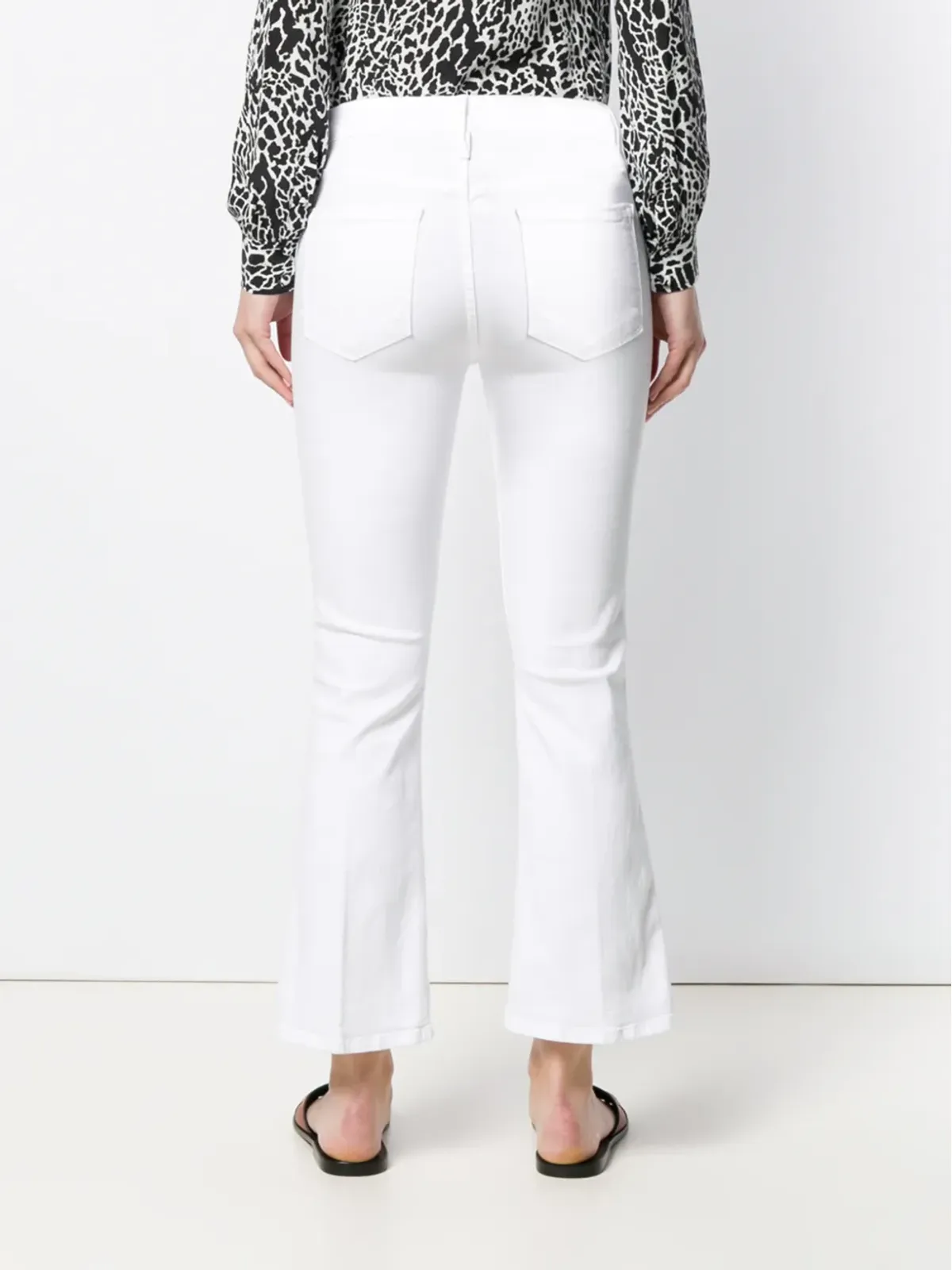 FRAME bootcut jeans - White - 画像4