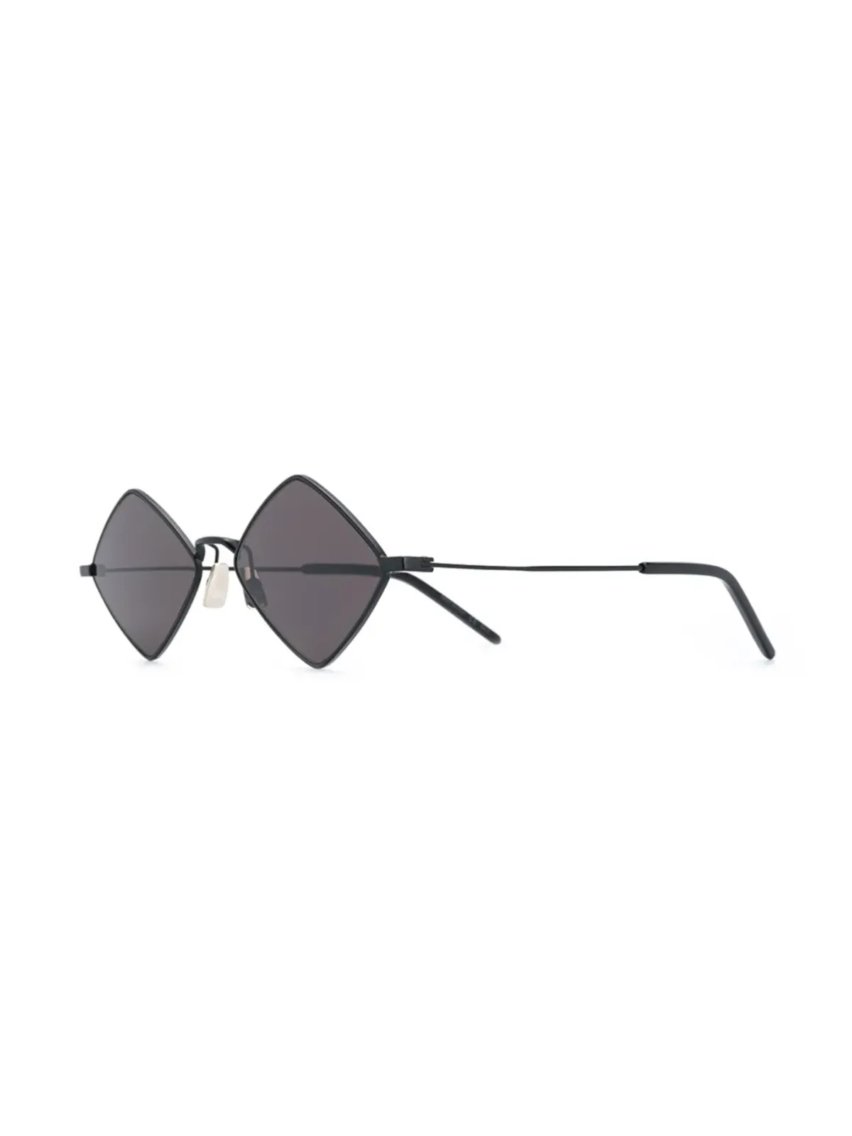 Saint Laurent Eyewear リサ ダイヤモンドフレーム サングラス - ブラック - 画像2