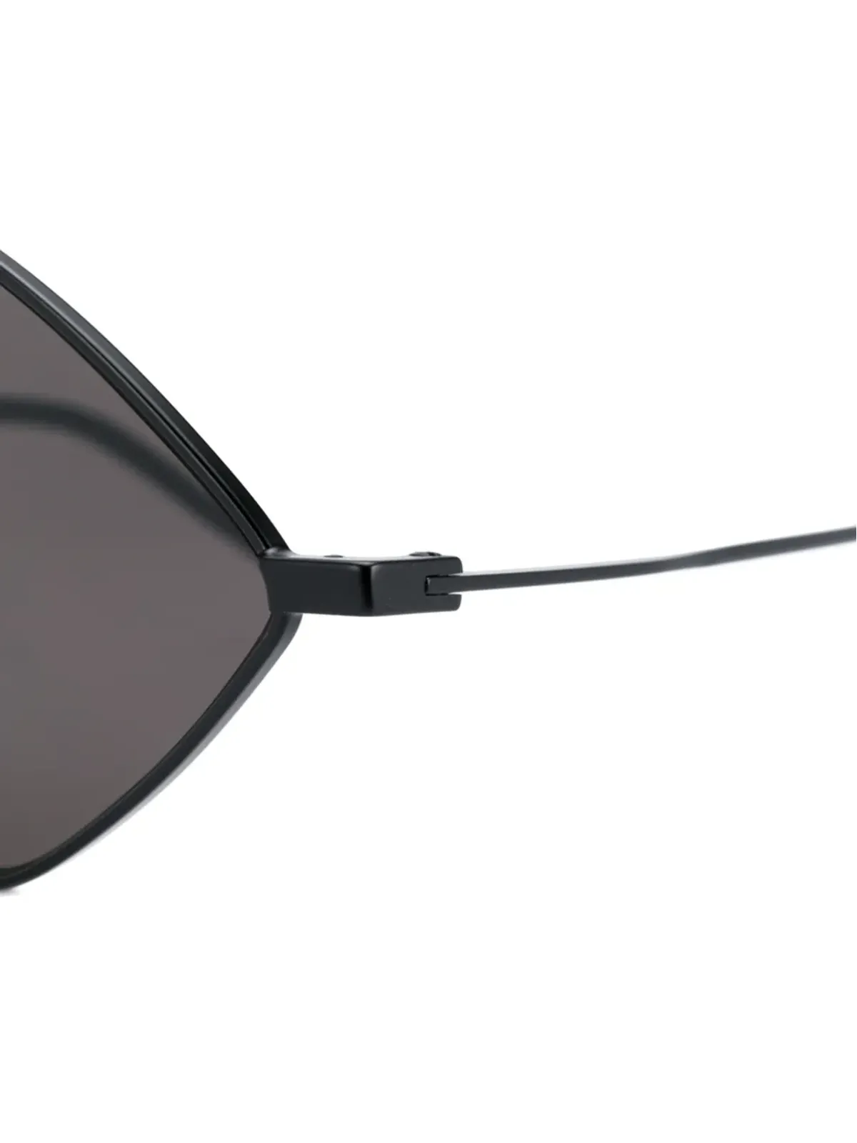 Saint Laurent Eyewear リサ ダイヤモンドフレーム サングラス - ブラック - 画像3