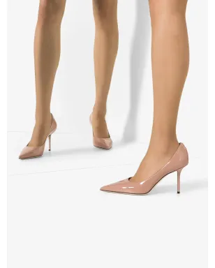 Jimmy Choo ラブ パテントレザー ポンプ - サムネイル3
