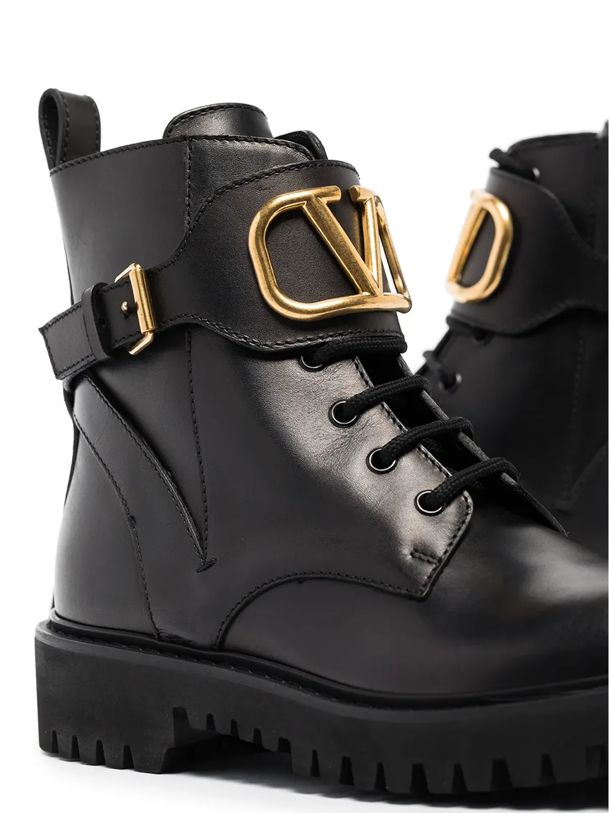 Valentino Garavani VLogo Signature コンバットブーツ - 画像2