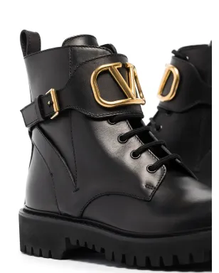 Valentino Garavani VLogo Signature コンバットブーツ - サムネイル2