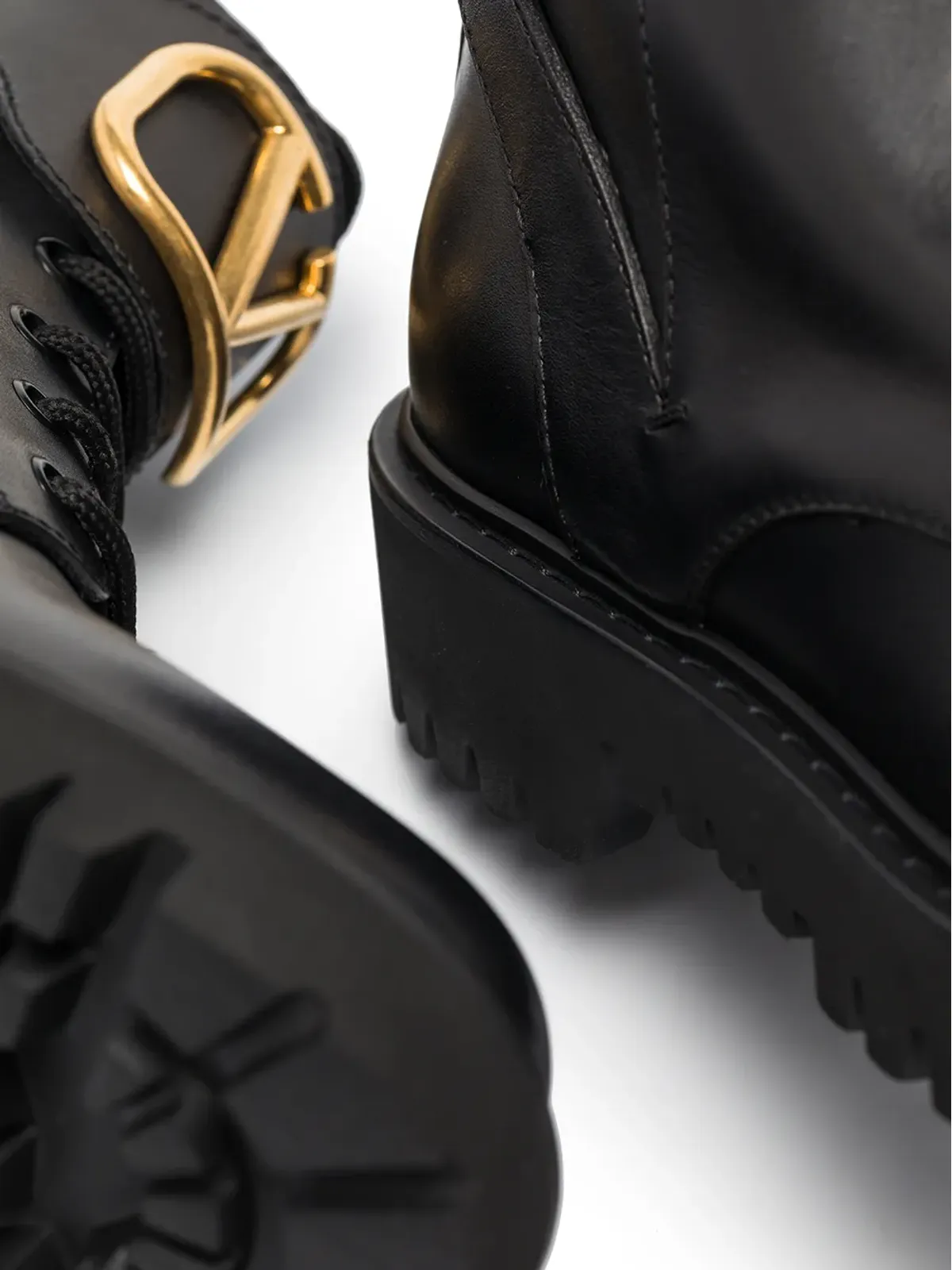 Valentino Garavani VLogo Signature コンバットブーツ - 画像4