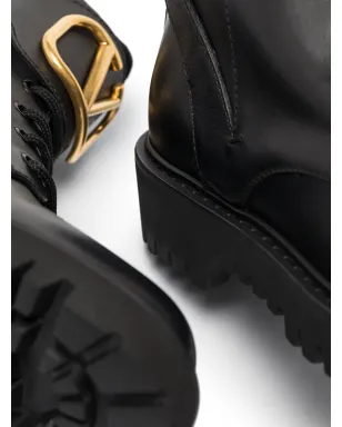 Valentino Garavani VLogo Signature コンバットブーツ - サムネイル4