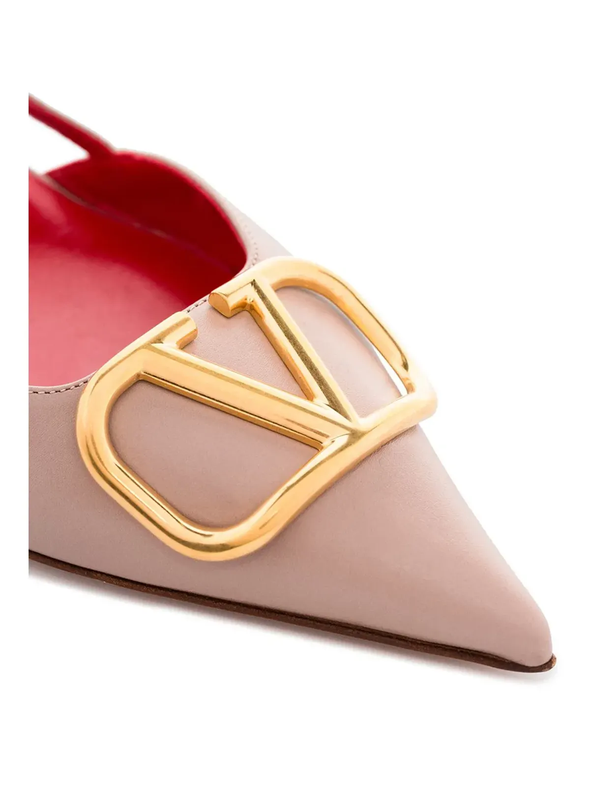 Valentino Garavani VLogo Signature スリングバックパンプス - 画像4