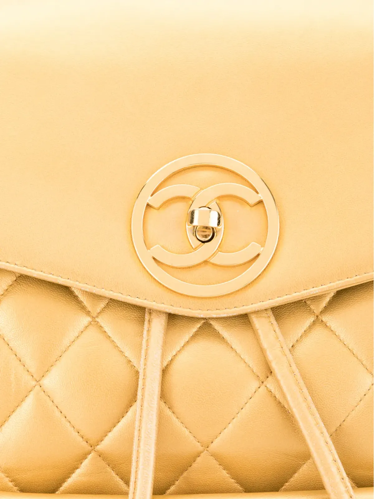 CHANEL Pre-Owned サークルターンロックバックパック - 画像5