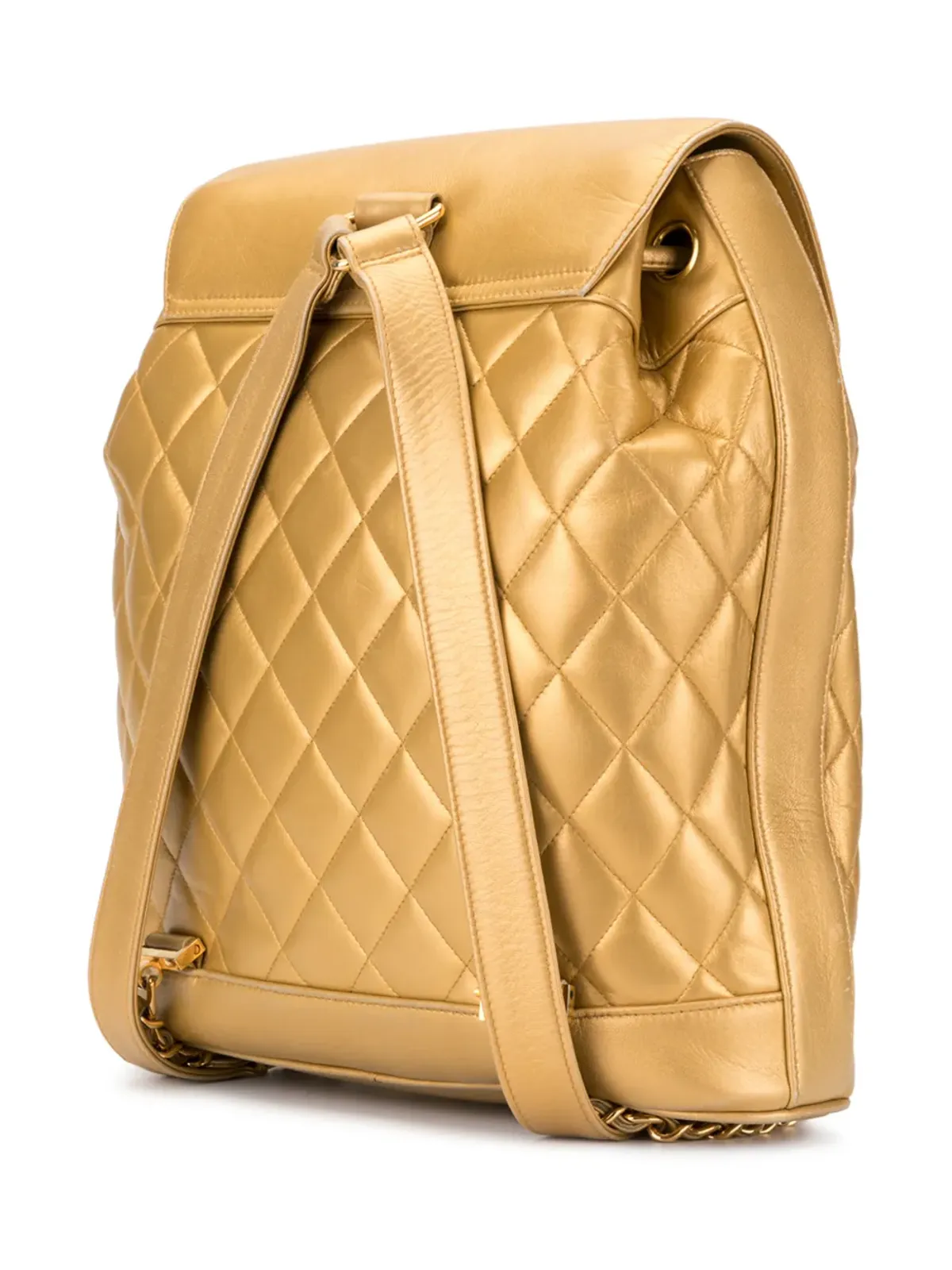 CHANEL Pre-Owned サークルターンロックバックパック - 画像3