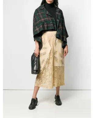 Comme Des Garçons Pre-Owned 1997年 レースパネルスカート - サムネイル2