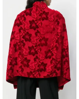 Comme Des Garçons Pre-Owned 1996 jacquard blouse - Red - サムネイル4